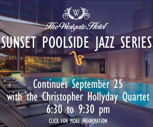 Sunset Poolside Jazz Series at the Westgate presents the Christopher Hollyday Quartet