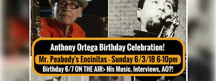 Anthony Ortega Birthday Celebration at Mr. Peabody's! Anthony Ortega Birthday Celebration at Mr. Peabody's! This Sunday, June 3rd, Mr. Peabody's