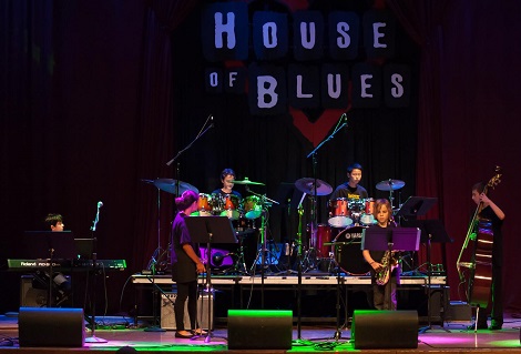 Middle School Students of 2015 Jazz 88.3 Summer Jazz Workshop in Final Concert at House of Blues San Diego
