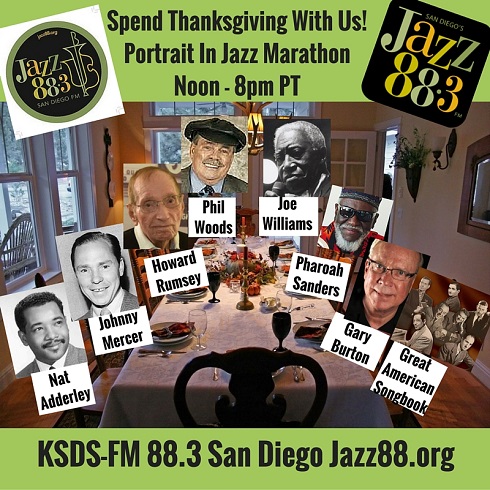 Thanksgiving Day 2015 Portrait In Jazz Marathon 