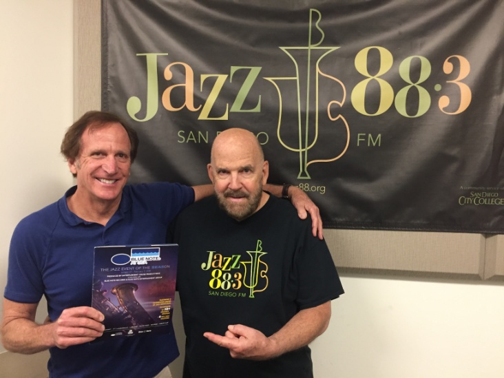 Keith Ploettner - former attendee of the Blue Note at Sea Jazz Cruise with our Membership Director Ken Borgers